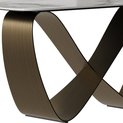 Evan Loop Sintered Stone Dining Table