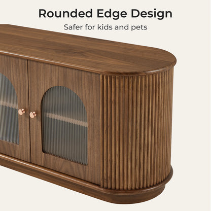 71" Taylor Ash Wood Media Console