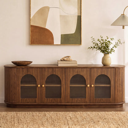 71" Taylor Ash Wood Media Console - CHITA Living