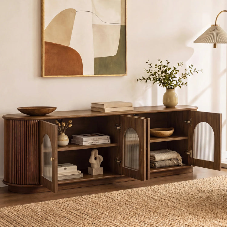 71" Taylor Ash Wood Media Console