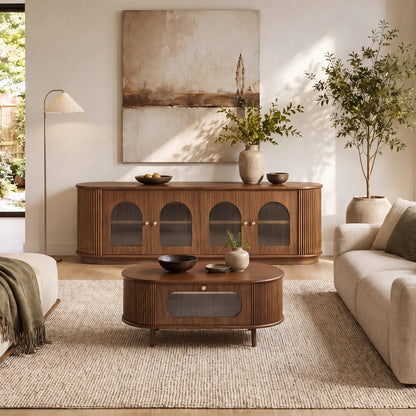 71" Taylor Ash Wood Media Console