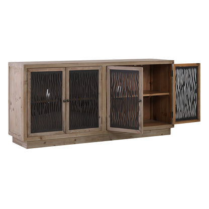 71'' Ethan Modern Farmhouse Display Sideboard Buffet