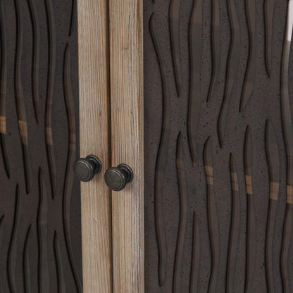 71'' Ethan Modern Farmhouse Display Sideboard Buffet