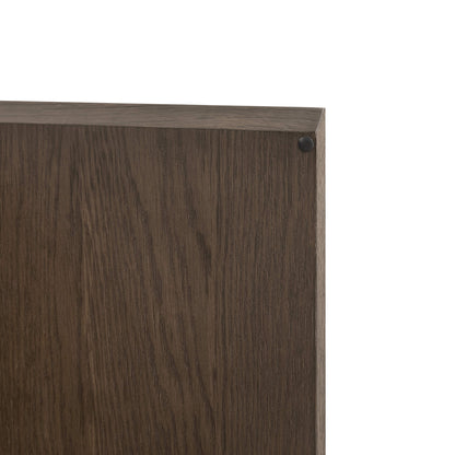 71" Moore Rounded Corner Sideboard Buffet with Doors