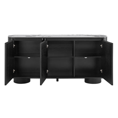 71" Rex Contemporary Multi-section Sideboard Buffet