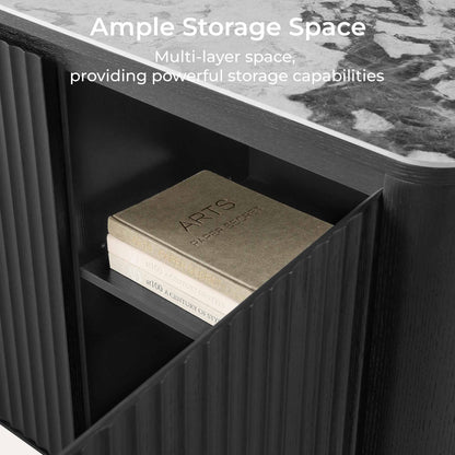 71" Rex Contemporary Multi-section Sideboard Buffet