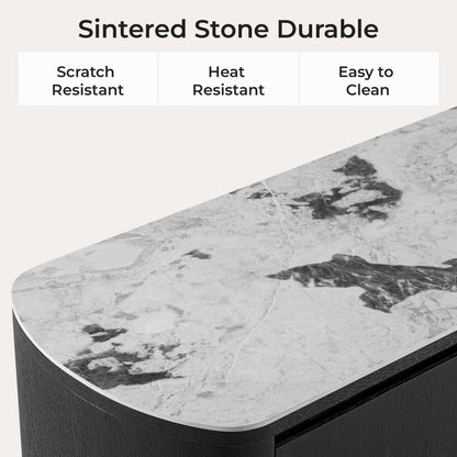 71" Rex Contemporary Multi-section Sideboard Buffet