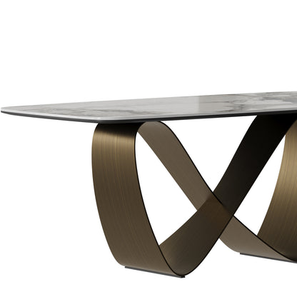 Evan Loop Sintered Stone Dining Table