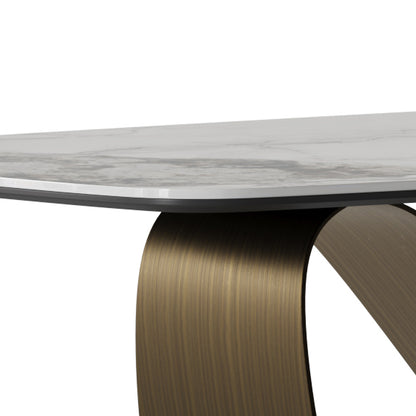 Evan Loop Sintered Stone Dining Table
