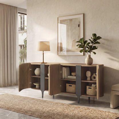 79" Glenn Large-Capacity Modern Sideboard
