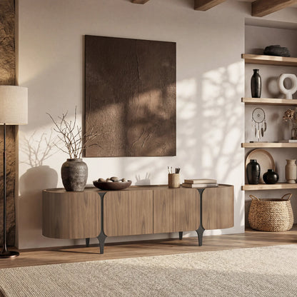 79" Glenn Modern Media Console