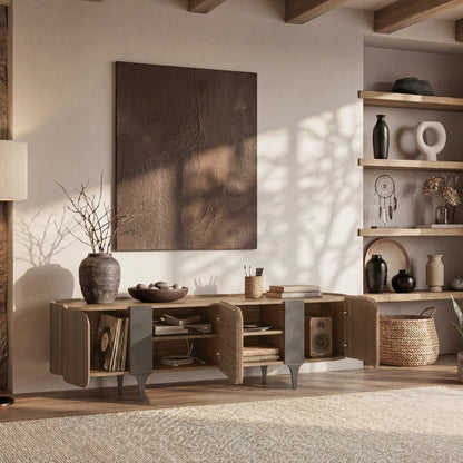 79" Glenn Modern Media Console