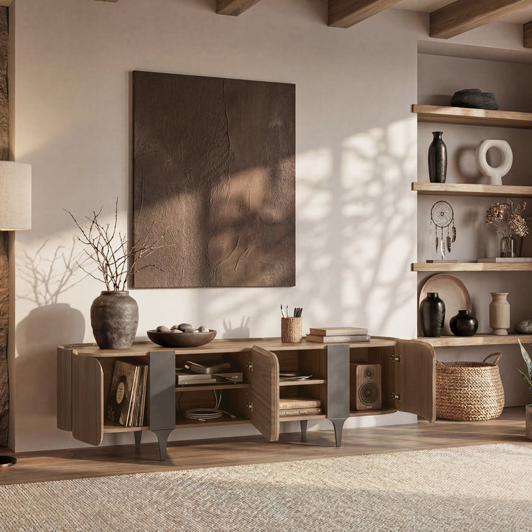 79" Glenn Modern Media Console