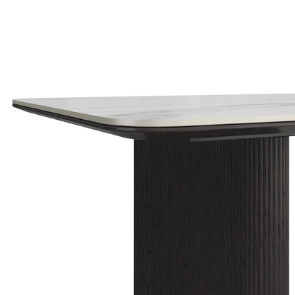79" Irais Sintered Stone Dining Table