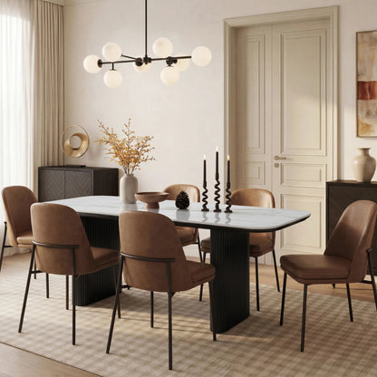 79" Irais Sintered Stone Dining Table