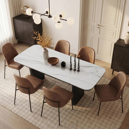 79" Irais Sintered Stone Dining Table