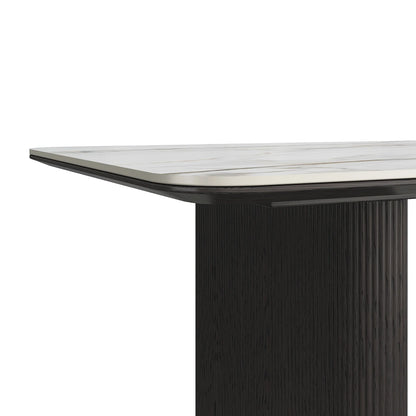 79" Irais Sintered Stone Dining Table