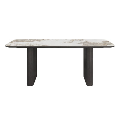 79" Irais Sintered Stone Dining Table