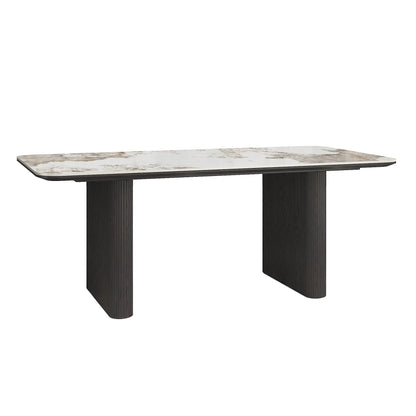79" Irais Sintered Stone Dining Table