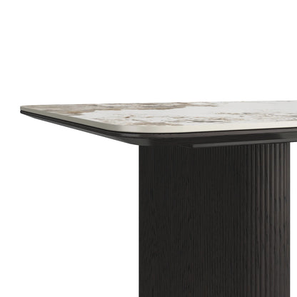 79" Irais Sintered Stone Dining Table