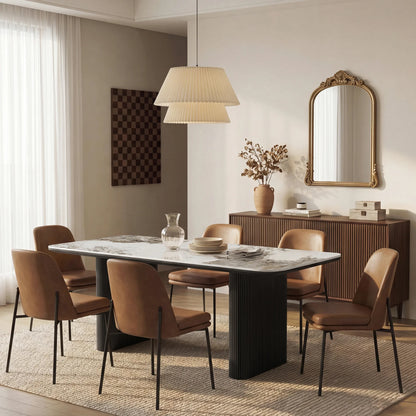 79" Irais Sintered Stone Dining Table