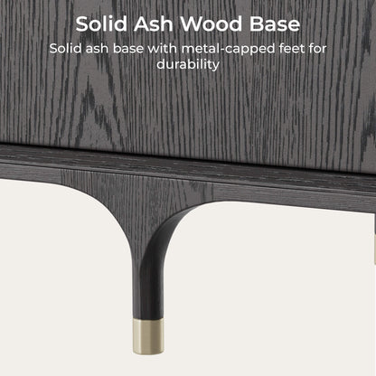 79" Irais Solid Wood Sideboard with Sintered Stone