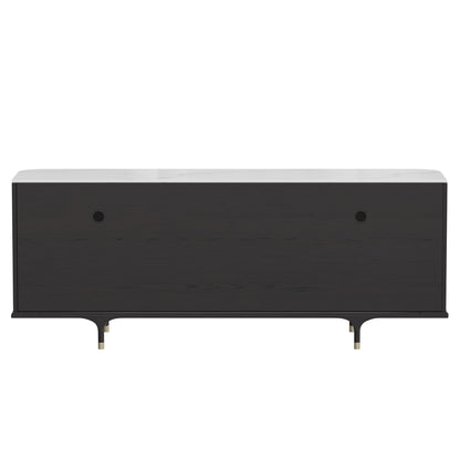 79" Irais Solid Wood Sideboard with Sintered Stone