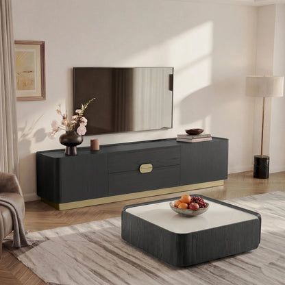 79" Riley Large-Capacity Media Console with Metal Handles