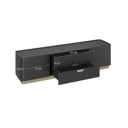 79" Riley Large-Capacity Media Console with Metal Handles