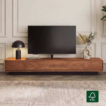 79" Vanessa Large-Capacity Solid Wood TV Media Console