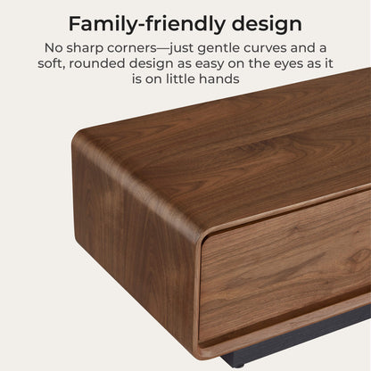 79" Vanessa Large-Capacity Solid Wood TV Media Console