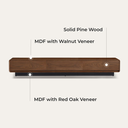 79" Vanessa Large-Capacity Solid Wood TV Media Console