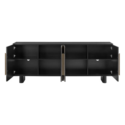 79" Vito Metal-Accent Large-Capacity Sideboard