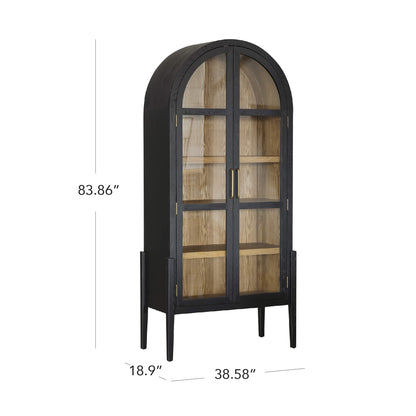 83'' Kyle Arched Tall Cabinet Sideboard