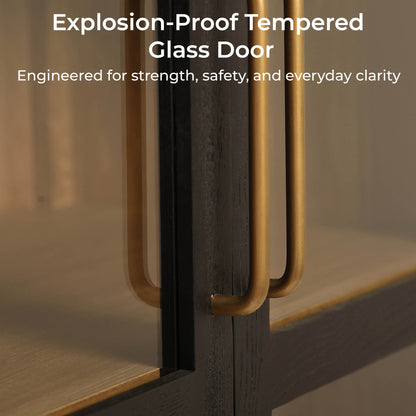 83'' Kyle Arched Tall Cabinet Sideboard