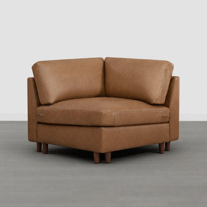 Liam Overstuffed Feather Modular Corner Seat