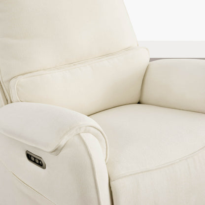 Alicia Power Swivel Nursery Glider Recliner with Nightlight