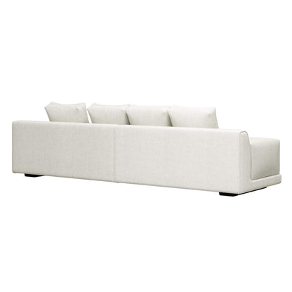 Alora 4-Seater Modern Sofa with Wide Arms