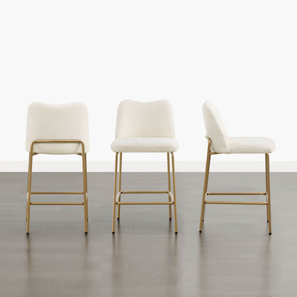 Amalia Modern Metal Base Barstool