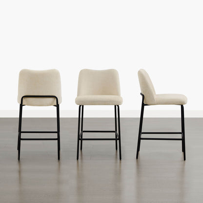 Amalia Modern Metal Base Barstool