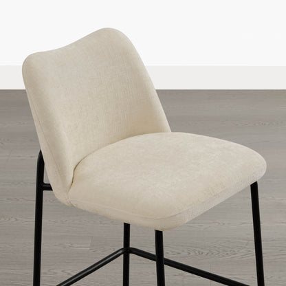 Amalia Modern Metal Base Barstool