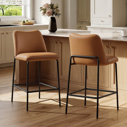 Amalia Modern Metal Base Barstool
