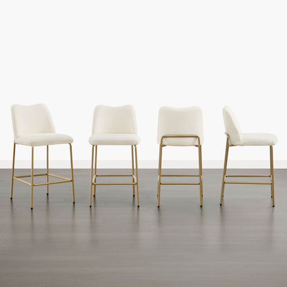 Amalia Modern Metal Base Barstool