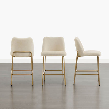 Amalia Modern Metal Base Barstool