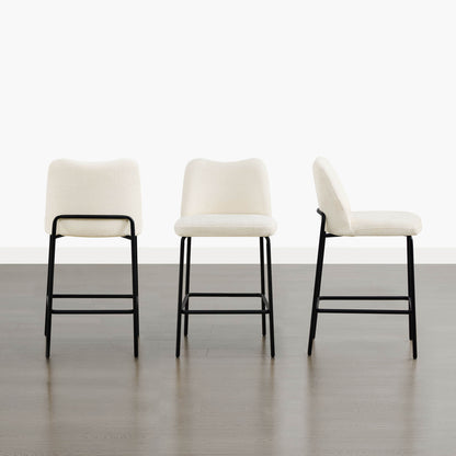 Amalia Modern Metal Base Barstool