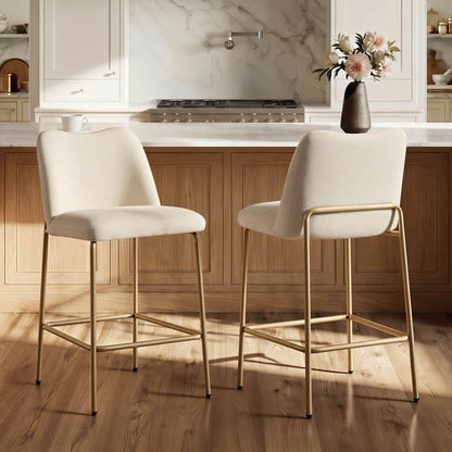Amalia Modern Metal Base Barstool