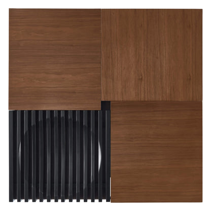 Ari Solid Wood Coffee Table with Modular Hidden Storage