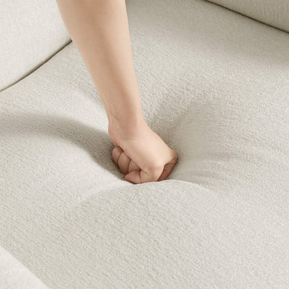 Aspen Modern Round Swivel Chair with Storage Ottoman