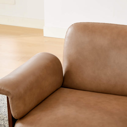 Aspen Modern Round Swivel Chair with Storage Ottoman