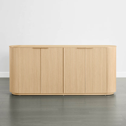 Bowen – 70” Fluted Wood Sideboard